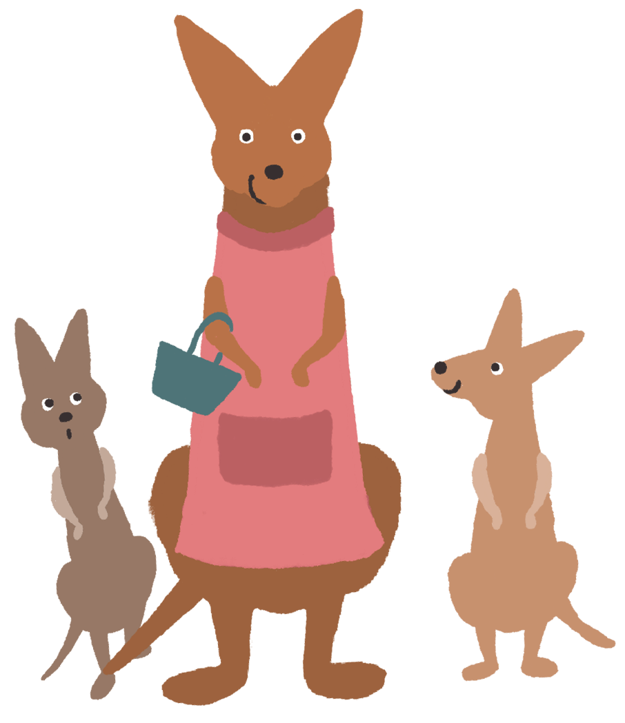 kangaroo-family